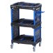 Тележка инструментальная NORDBERG T32B (3 пластиковые полки, синяя)