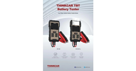 Тестер АКБ системы зарядки THINKCAR TBT 360 (поддержка 12В, 24B)