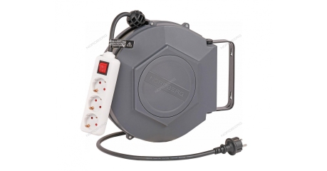 Удлинитель электрический на инерционной катушке NORDBERG 2510-1,5 (10 м, 3 х 1,5 мм?)