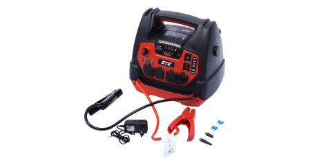 Устройство пусковое GTE-P204 (12-15 V, 1250 А, 18000 мА/ч, power bank)