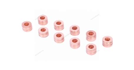 Шайбы для сварки омедненные круглые NORDBERG F017(200) (12х24, 200 шт.)