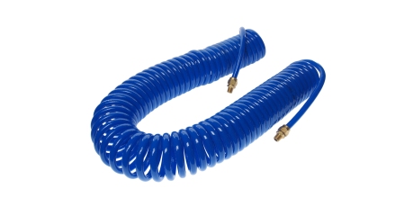 Шланг компрессора спиральный с резьбовыми наконечниками JTC 5548 (8х12 мм, 15 м, 1/4)"