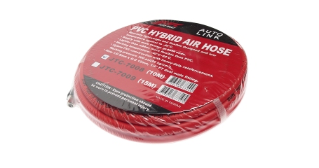 Шланг пневматический ПВХ JTC 7008 (8х12 мм, L=10 м, штуцер 1/4'')