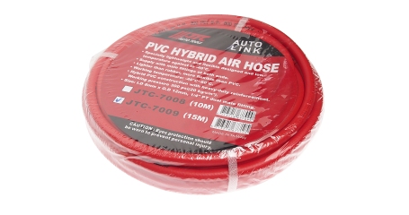 Шланг пневматический ПВХ JTC 7009 (8х12 мм, L=15 м, штуцер 1/4'')