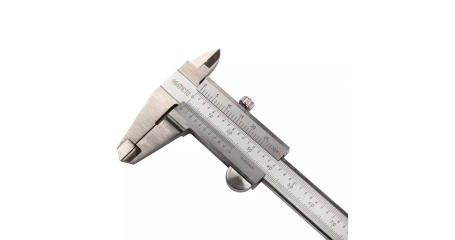 Штангенциркуль нониусный ASIMETO 341-04-4 (тип 1; 0,02 мм, 0-100 мм)