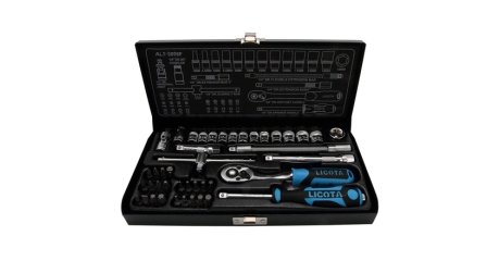 Licota ALT-5009F Набор торцевых головок 1/4" 43пр.