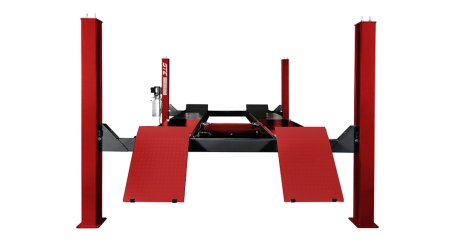 Четырехстоечный подъемник 5т, 380В, для сход-развала с траверсой 2.8 т, GTE-4303