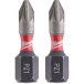 Бита Milwaukee Shockwave PZ1 25мм 2шт (4932430860)