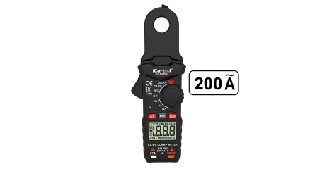 Токовые клещи постоянного/переменного тока 200A iCartool IC-M200D
