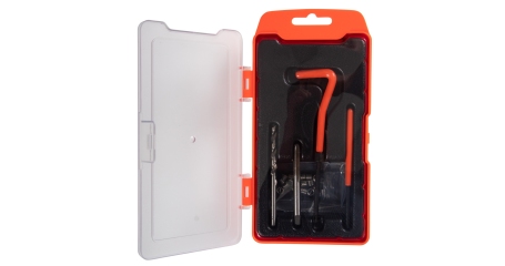 Набор для восстановления резьбы М5х0,8, 25 предметов, кейс AFFIX AF35205080C