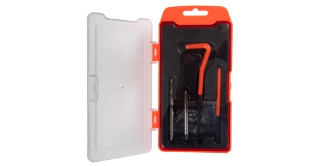 Набор для восстановления резьбы М5х0,8, 25 предметов, кейс AFFIX AF35205080C