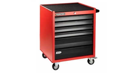 RUNTEC RTEC-6R Тележка инструментальная 6 полочная ECO красная