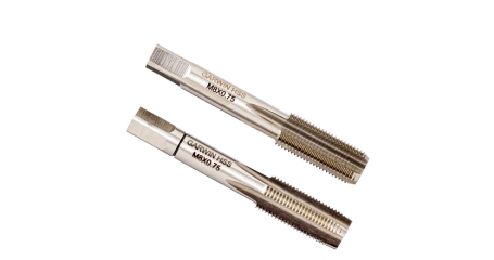 GARWIN INDUSTRIAL GM-TF080075 Метчики ручные Mf8x0.75, DIN 2181, HSS, 6H, комплект из 2 штук