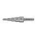 Сверло ступенчатое, GARWIN INDUSTRIAL, 102560-4-12-5 (4,0-12,0 мм), 5 ступеней, HSS-Co5