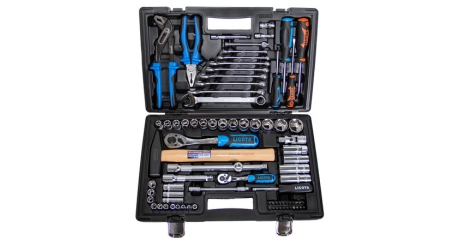 Licota ALK-8016F Набор инструмента 1/4" и 1/2" 6гр. 81 предмет