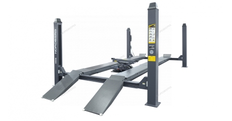 Подъемник четырехстоечный NORDBERG 4450_MG(M), 5 т, c ручной траверсой 3 т N433, для сход-развала, механическое снятие