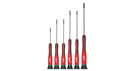 Набор отверток Milwaukee 4932471870 для точной механики TORX (6 шт.)
