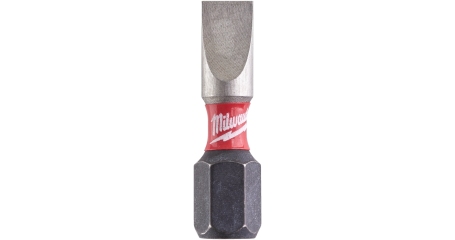 Бита Milwaukee Shockwave SL0.8x5.5 25мм 2шт (4932430902)