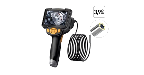 Видеоэндоскоп промышленный, 4.3", 1Мп, 1280x720, 1м, 3.9 мм сменный зонд iCartool IC-V112C