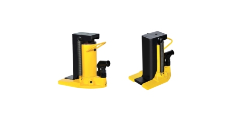 ТЕХРИМ ДА30П140 Домкрат гидравлический с низким подхватом (бутылочного типа, серия 0110) ДА30П140; 30 тонн, ход 140 мм