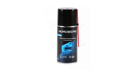 Смазка для петель и замков NORDBERG LS6-210 с PTFE, 210 мл