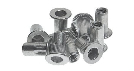 Заклепка резьбовая алюминиевая JTC 2063-10 (M3х0,5 мм, 10 шт.)