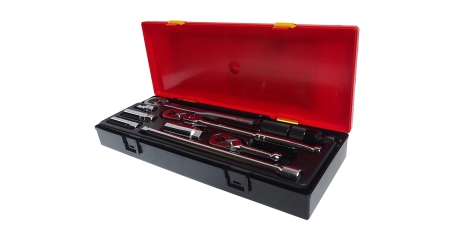 Набор головок для свечей зажигания JTC K3083 (с динамометрическим ключом, 3/8