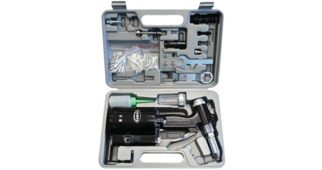 Licota PAV-00005K Заклепочный пистолет пневмогидравлический до 4,8 мм набор