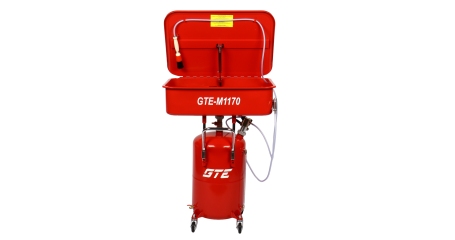 Установка для мойки деталей GTE-M1170 (пневматическая), ванна 50 л, бак 65 л
