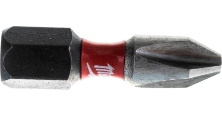 Бита Milwaukee Shockwave PH2 25мм 25шт (4932430853)
