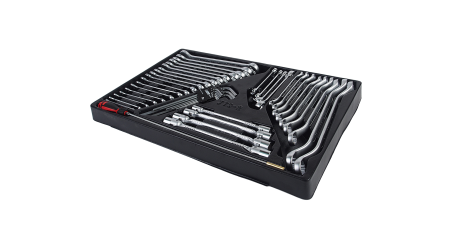 Набор инструментов JTC 56402 для тележки инструментальной JTC 5640 (2-я секция, 45 предметов)