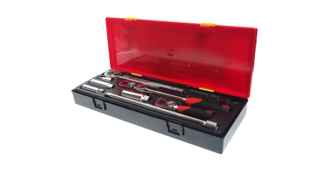 Набор головок для свечей зажигания JTC K3084 (с динамометрическим ключом, 3/8