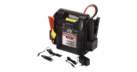 Пусковое устройство GTE-P257 (12В/24В), 2*22Ач, пиковый ток 2200А