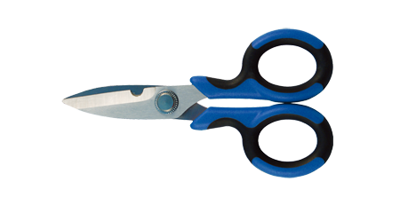 Ножницы электрика 145 мм, для работы с проводами KING TONY 6AB12-55