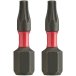 Бита Milwaukee Shockwave TX15 25мм 2шт (4932430872)