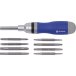 Отвертка со сменными вставками (битами), 19 в 1 МАСТАК 049-19B