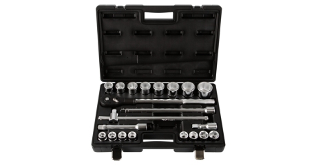 Licota ALK-6003F (ASK-10060) Набор торцевых головок 3/4" 6гр. 21пр., 19-50 мм