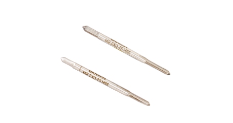 GARWIN INDUSTRIAL GM-TC022045 Метчики ручные M2,2x0.45, DIN 352, HSS, 6H, комплект из 2 штук