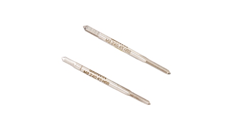 GARWIN INDUSTRIAL GM-TC022045 Метчики ручные M2,2x0.45, DIN 352, HSS, 6H, комплект из 2 штук