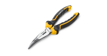 Длинногубцы RUNTEC RT-PLR03200 изогнутые, 200 мм