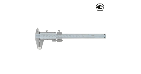 ASIMETO 363-05-6 Штангенциркуль нониусный тип 1; 0,02 мм, 0-130 мм, со сборной рамкой