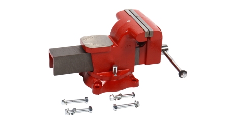 Тиски слесарные поворотные JTC-3124С, захват 200 мм