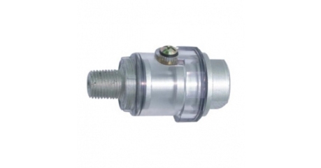 Маслодобавитель мини для пневмосистемы резьба 3/8''(аллюминий) Sumake SA-3330A