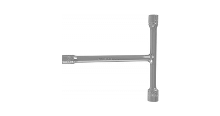 3-х сторонняя Т-образная ручка JONNESWAY S41H0812 с торцевыми головками 8, 10, 12 мм, 140-130 мм