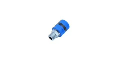 Пневморазъём "мама" GARWIN INDUSTRIAL E20SMOPG - наружная резьба 1/4", с пластиковой втулкой