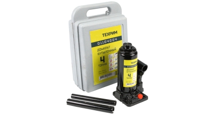 ТЕХРИМ 01104004 Домкрат бутылочный г/п  4 т, 180-340 мм