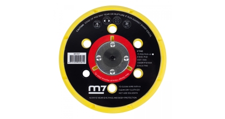 Сменная подошва 150 мм для пневматической орбитальной шлифмашинки 6+8+1 MIGHTY SEVEN QB-9327