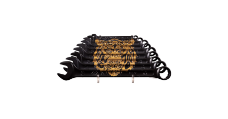 Набор комбинированных ключей "TIGER TOTEM", 6-19 мм, подставка, 9 предметов KING TONY P12D09MRS11