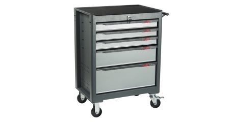 Тележка инструментальная серая JTC S1065 (5 секций)