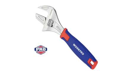 Ключ разводной 2-в-1 42х200мм с функцией трубного ключа WP272014 WORKPRO